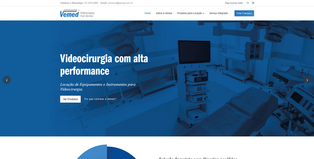 Site para Médicos Vemed