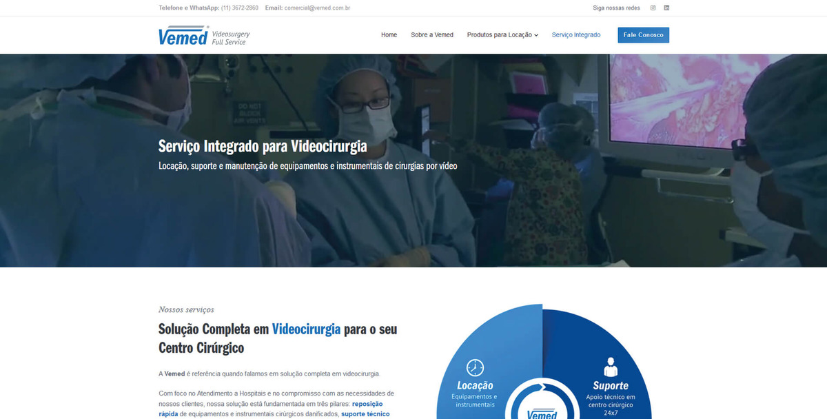 Site para Médicos Vemed